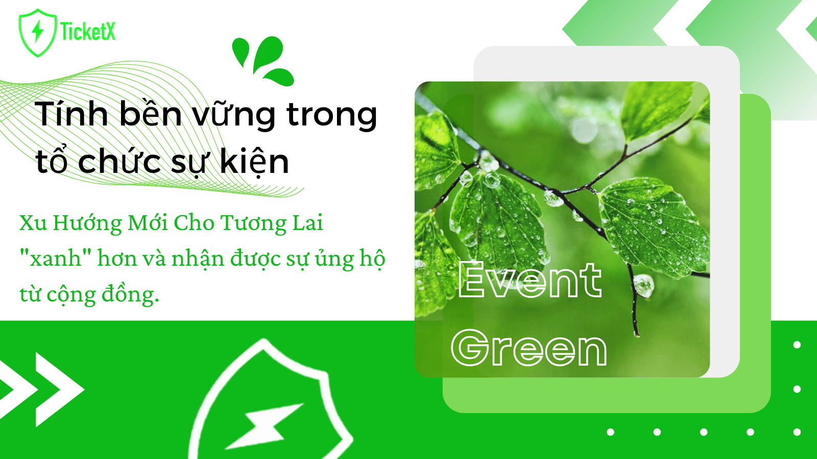 Tính Bền Vững Trong Tổ Chức Sự Kiện: Xu Hướng Mới Cho Tương Lai