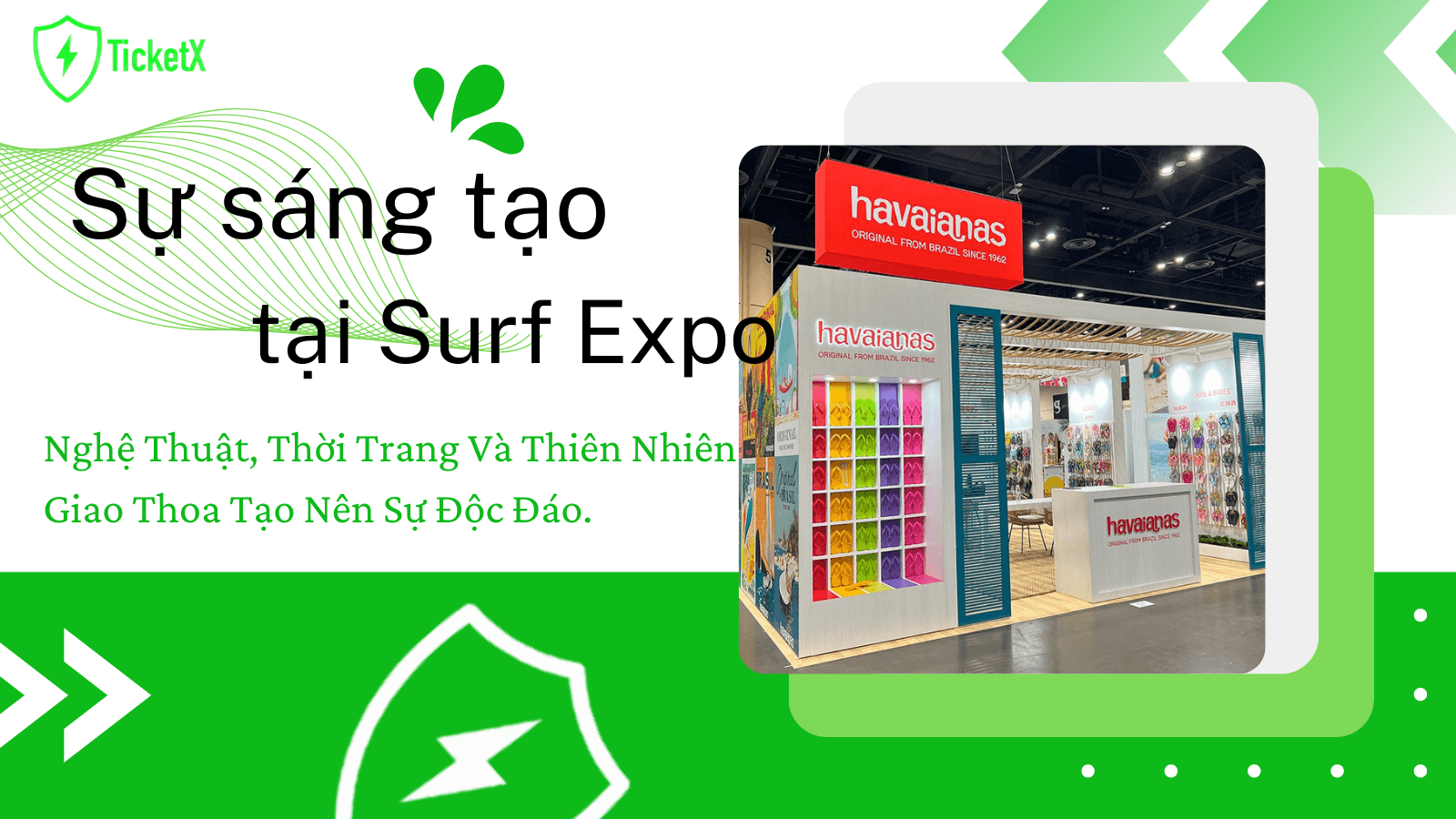 Sự Sáng Tạo Không Giới Hạn Tại Surf Expo: Nghệ Thuật, Thời Trang Và Thiên Nhiên Giao Thoa