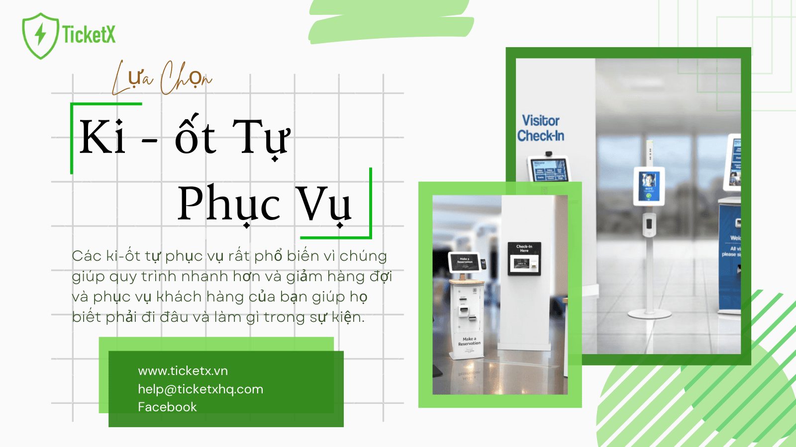 Lựa Chọn Ki-ốt Tự Phục Vụ: Tiết Kiệm Chi Phí, Tối Ưu Trải Nghiệm Sự Kiện