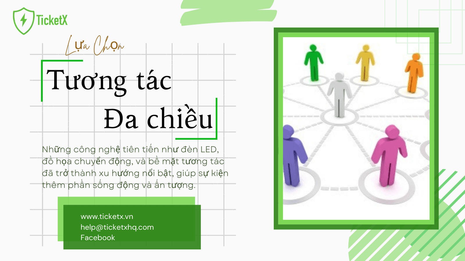Tương Tác Đa Chiều Tạo Ra Trải Nghiệm Sự Kiện Độc Đáo!