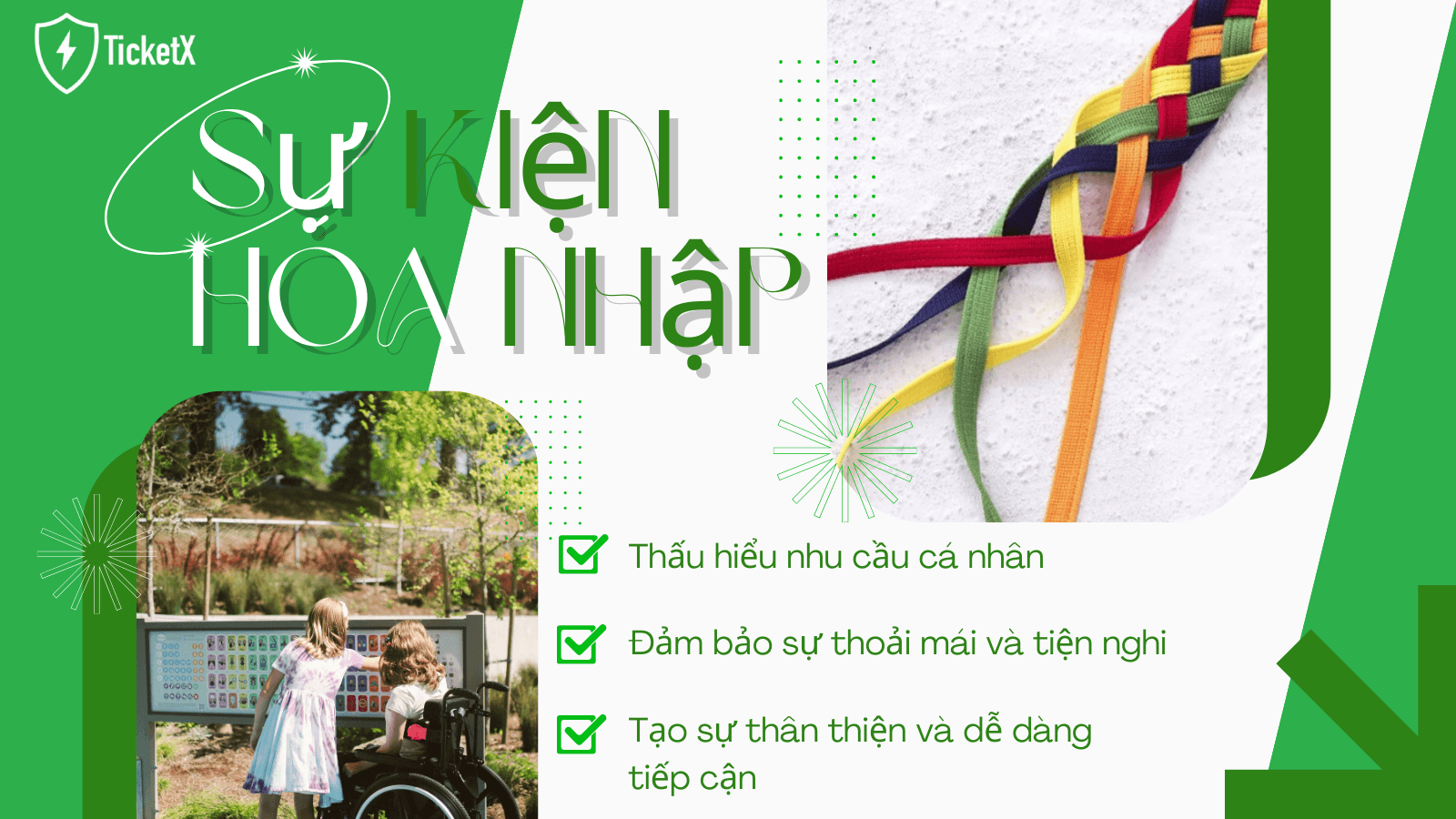 Tạo Sự Kiện Hòa Nhập: Tư Duy về Khả Năng Tiếp Cận Từ Góc Nhìn của Người Tham Dự