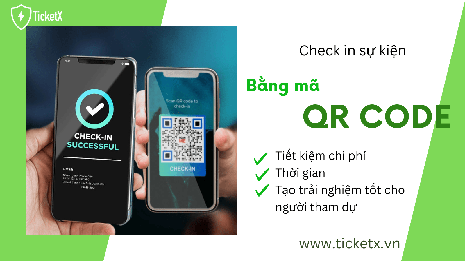 Giải Pháp Check in Sự Kiện Bằng QR Code