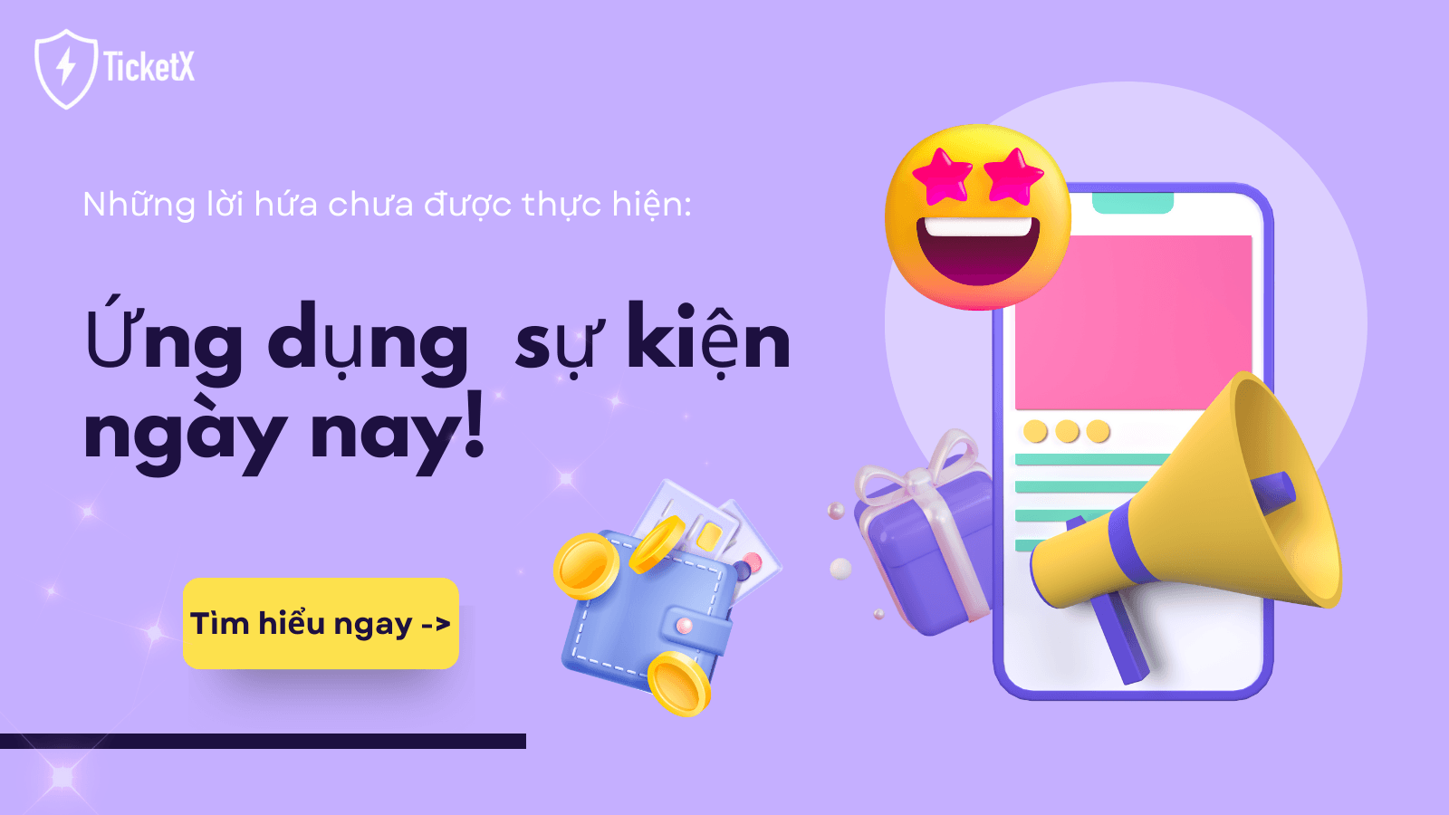 Ứng dụng sự kiện – Lời hứa chưa được thực hiện?